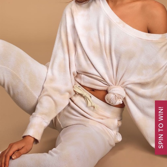 Lulus Other - Lulus tie dye joggers set